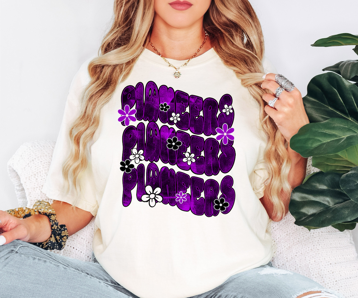 Pioneers Electric Repeat DTF Print
