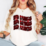 Red Raiders Electric Repeat DTF Print