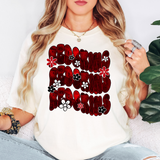 Redskins Electric Repeat DTF Print
