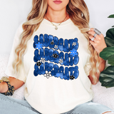 Sabercats Electric Repeat DTF Print