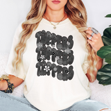 Toppers Electric Repeat DTF Print