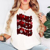 Wolves Electric Repeat DTF Print