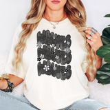 Wolves Electric Repeat DTF Print