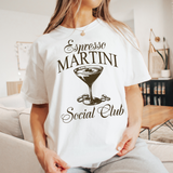 Espresso Martini Social Club DTF Print