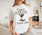 Espresso Martini Social Club DTF Print