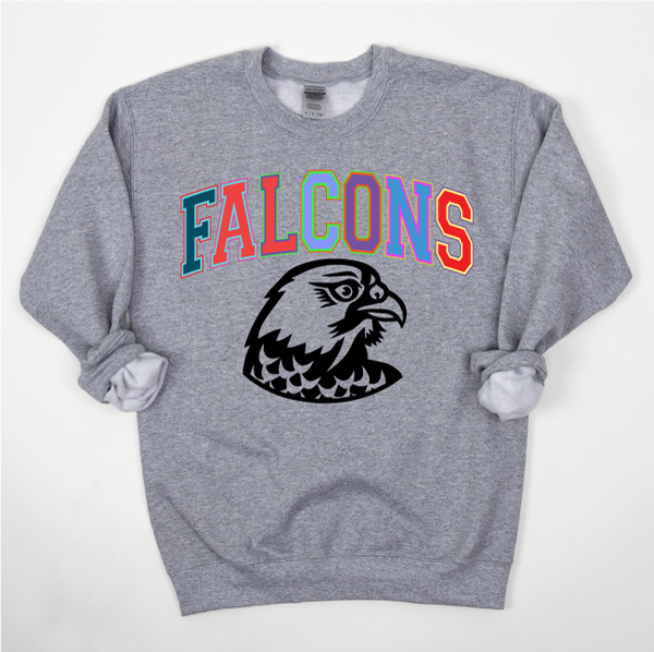 Rainbow Falcons DTF Print