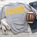 Falcons Football Arched DTF Print