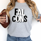 Falcons TUX deluxe dtf print