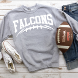 Falcons Football Arched DTF Print