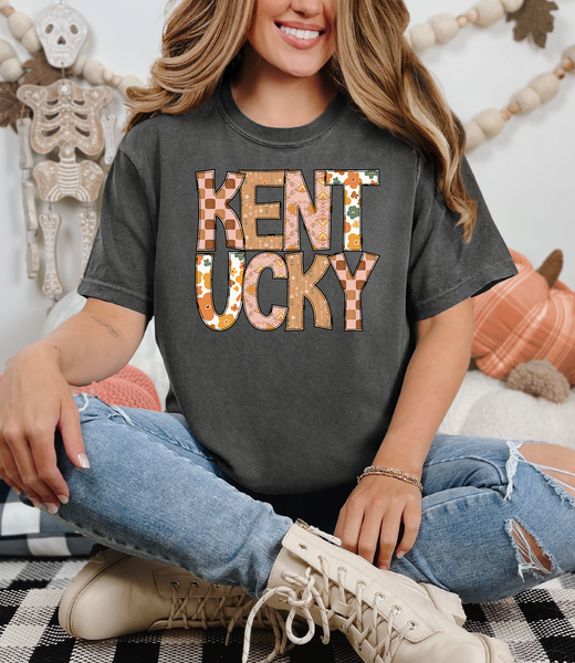 Fall Boho Kentucky DTF Print