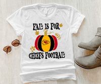 Fall Is For Chiefs Football DTF Print