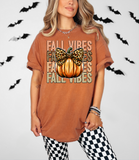 Fall vibes repeat DTF Print