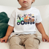 Farm Animal Tractor Hallowen DTF Print