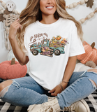 Farm Fresh Fall Truck DTF Print