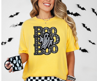 BOO Faux Rhinestone DTF Print