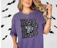 BOO Faux Rhinestone DTF Print