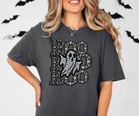 BOO Faux Rhinestone DTF Print