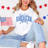 Feelin American Patriotic Grunge DTF Print