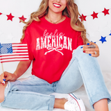 Feelin American Patriotic Grunge DTF Print