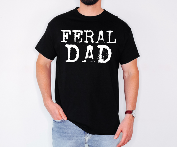 Feral Dad Mystery DTF Print