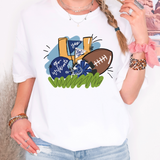 Go Fight Win Wildcats Football DTF Print