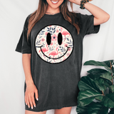 Flamingo Smile DTF Print