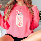 Coquette Floral Soda DTF Print