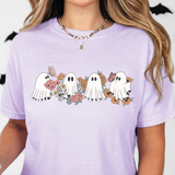 Floral Ghosts DTF Print