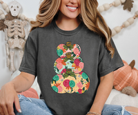 Floral Pumpkin Trio DTF Print