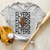Flyers Baseball Bolt DTF Print