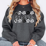 Flyers Daisy Row DTF Print