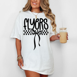 Flyers Simple Bow Checker DTF Print