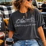 Football is my Favorite Season Doodle Screen Print Transfer