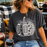 Fall Football Pumpkin Screen Print Transfer