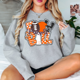 Pretzels Football Cheer Word Art DTF Print