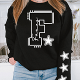 Foxes 06 Star White DTF Print