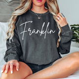 Franklin Script DTF Print