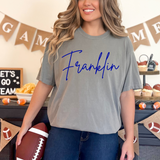 Franklin Script DTF Print