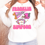 Franklin Simpson Pink Out Collage DTF Print