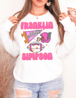 Franklin Simpson Pink Out Collage DTF Print