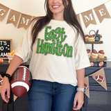 Funky East Hamilton Faux Glitter Outline DTF Print