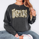 Funky Warriors Faux Glitter Outline DTF Print