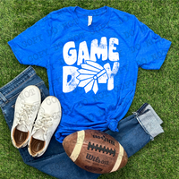 Distressed Game Day Indians Stacked Grunge DTF Print