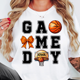 Game Day Iows Basketball DTF Print