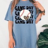 Game Day Stacked Baseball DTF Print