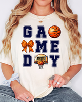 Game Day Bombers Basketball DTF Print