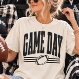 Football Game Day Distressed Screen Print Transfer