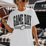 Football Game Day Distressed Screen Print Transfer