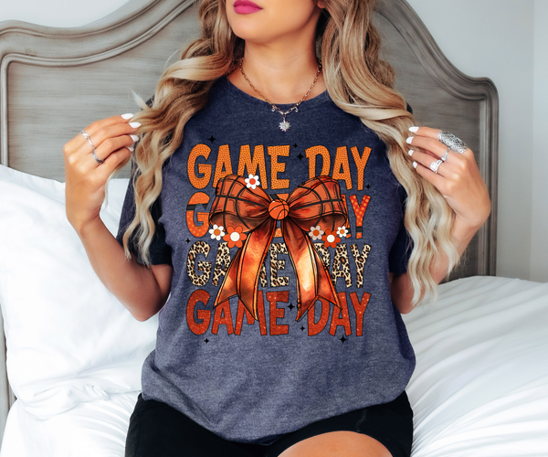 Game Day Repeat Basketball DTF Print