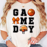 Game Day Tigers Basketball DTF Print